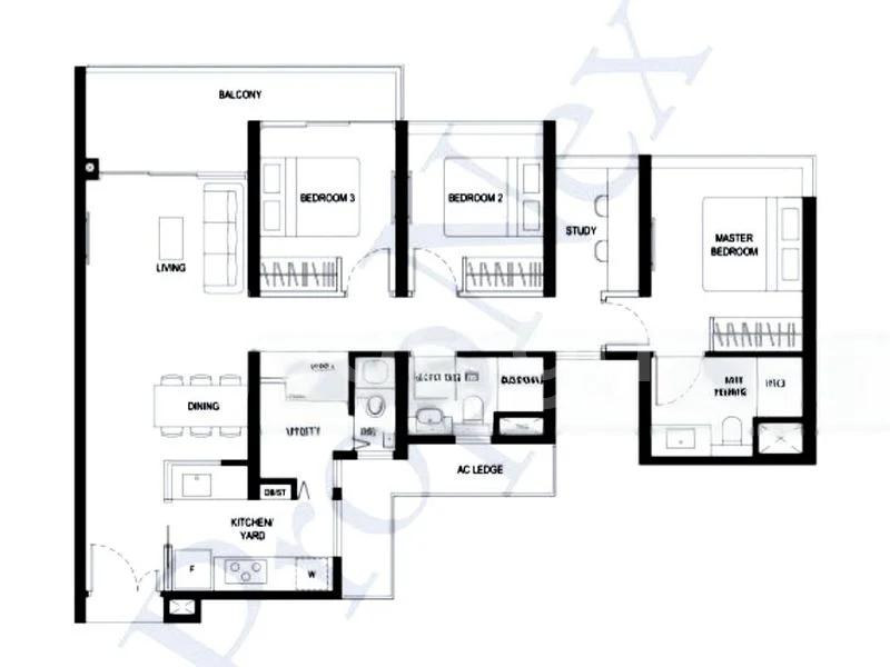 3 Bed Condo for Sale in  Twin VEW - Image 12